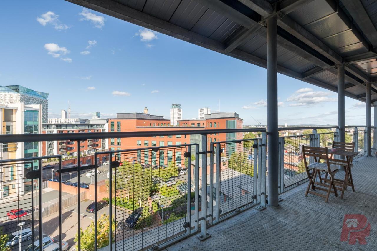 Birmingham City Apartment Skyline Views - Free Parking & Balcony Zewnętrze zdjęcie